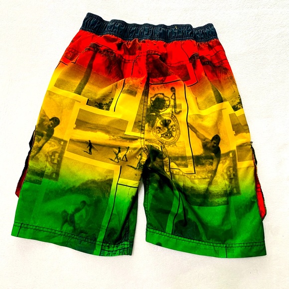 Colorful Swim Shorts by US Apparel - Picture 2 of 5